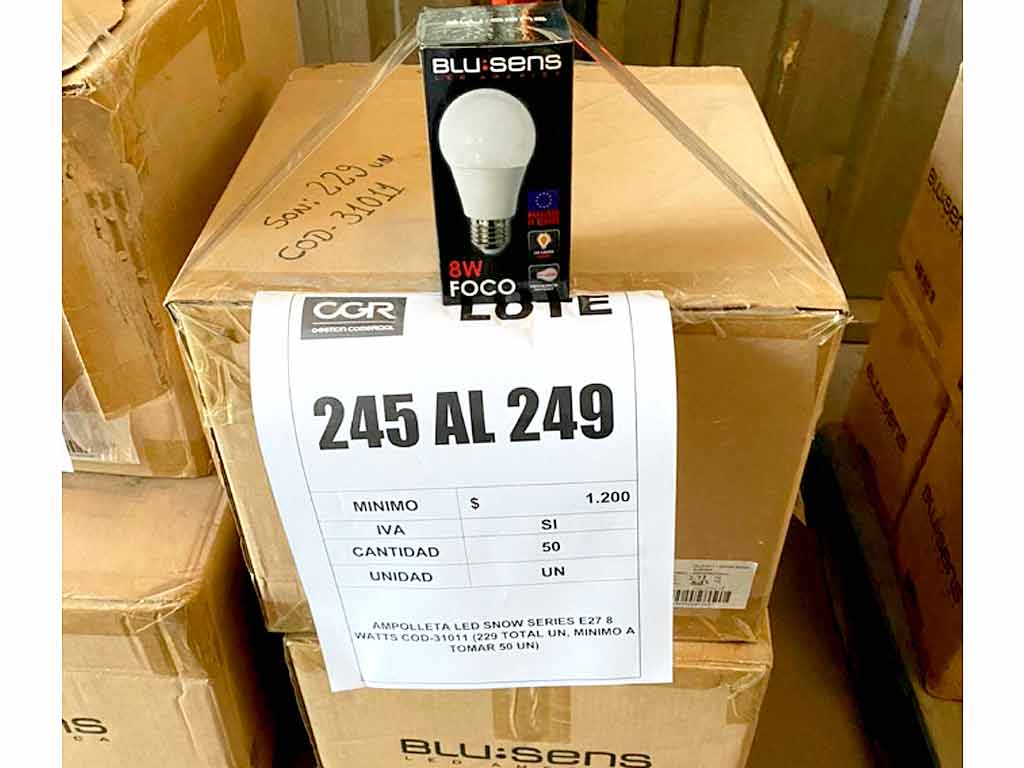 Pack 4 Ampolletas Led Philips BULB 9.5W eq. 70W Cálida