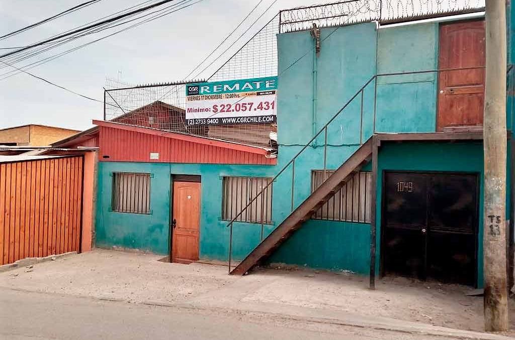 Remate Casa en Antofagasta – Eduardo Barrios