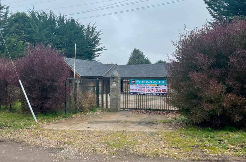 Remate Parcela con Casa en Osorno