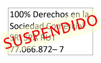 Remate 100% Derechos en la Sociedad Comercial SRI SPA