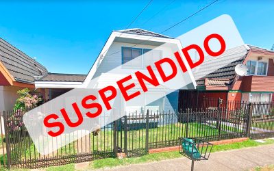 Remate Casa en Temuco (Suspendida)