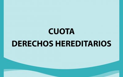 Remate Cuota de Derechos Hereditarios