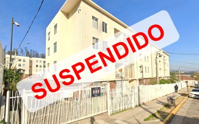 Remate Depto. en Villa Alemana SUSPENDIDA