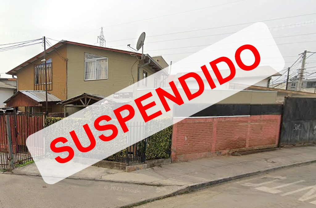 Remate Casa en Melipilla (SUSPENDIDO)