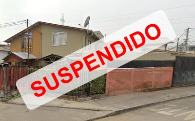 Remate Casa en Melipilla (SUSPENDIDO)
