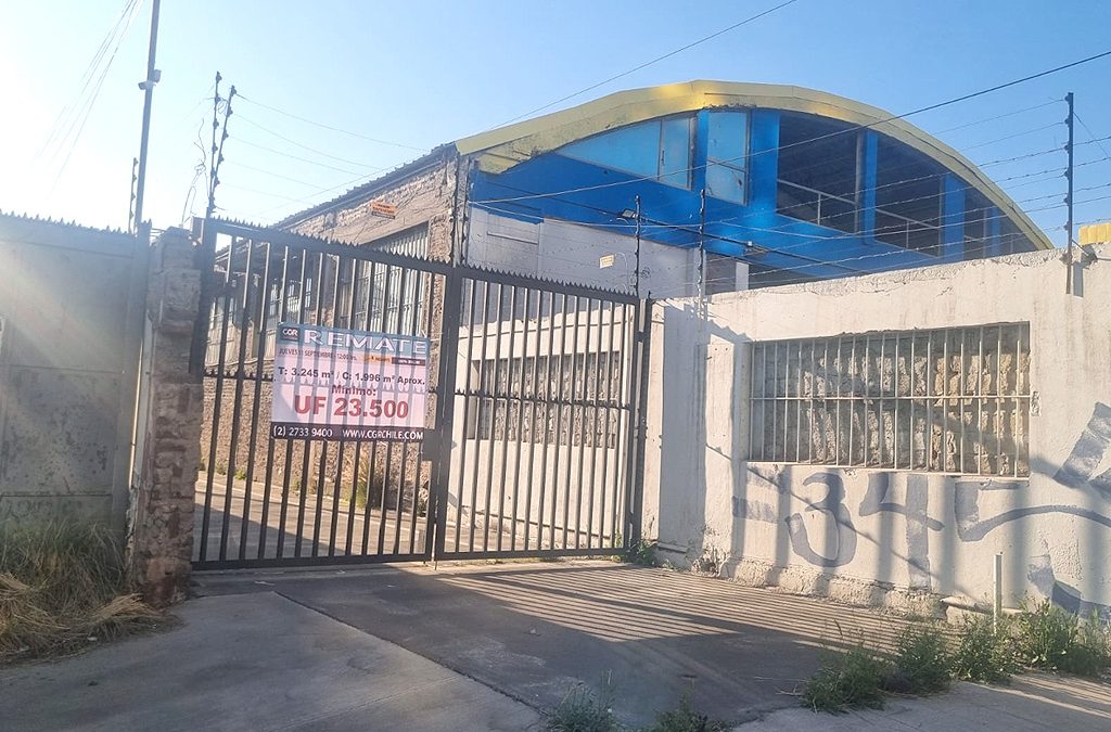 Remate Propiedad Industrial en San Joaquín