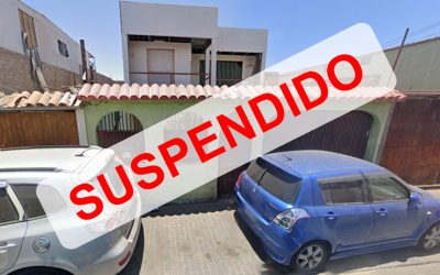 Remate Casa en Alto Hospicio (suspendido)