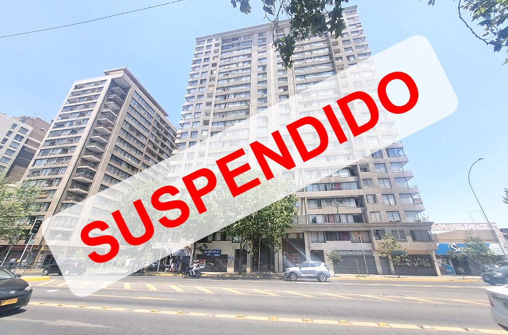 Remate Depto. en Santiago – Vicuña Mackenna (SUSPENDIDO)