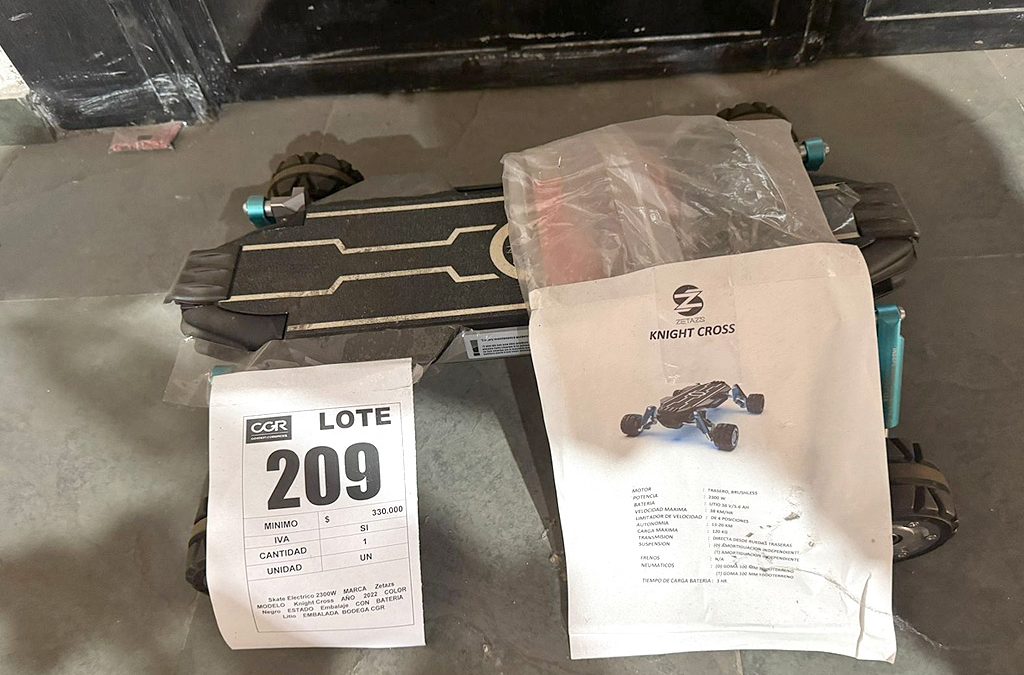 Remate Variedad de bienes CGR Quilicura