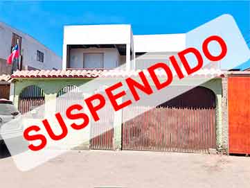 Remate Casa en Alto Hospicio – SUSPENDIDO