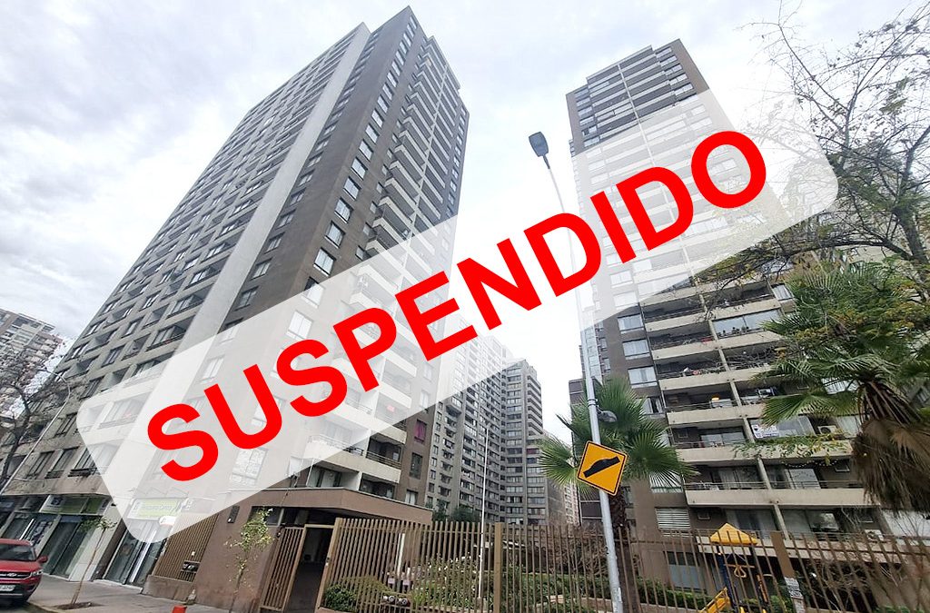 Remate 50% Derechos Depto. en Santiago (SUSPENDIDO)