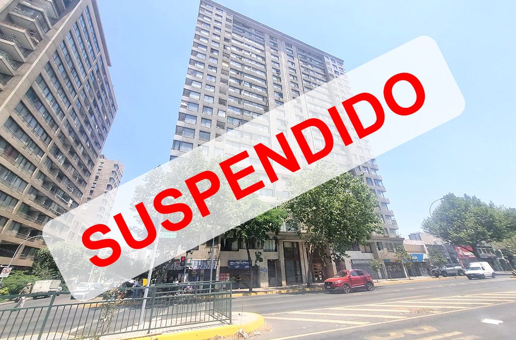 Remate Depto. en Santiago – Vicuña Mackenna (SUSPENDIDO)