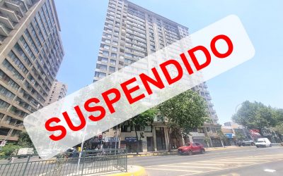Remate Depto. en Santiago – Vicuña Mackenna (SUSPENDIDO)