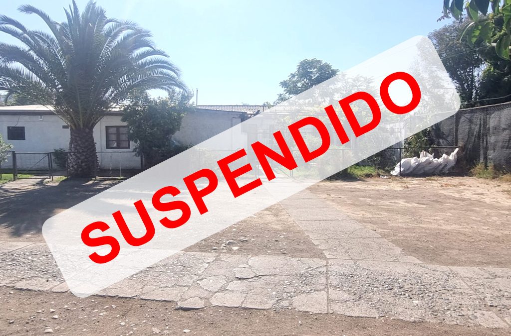 Remate Derechos en Peñaflor (SUSPENDIDO)