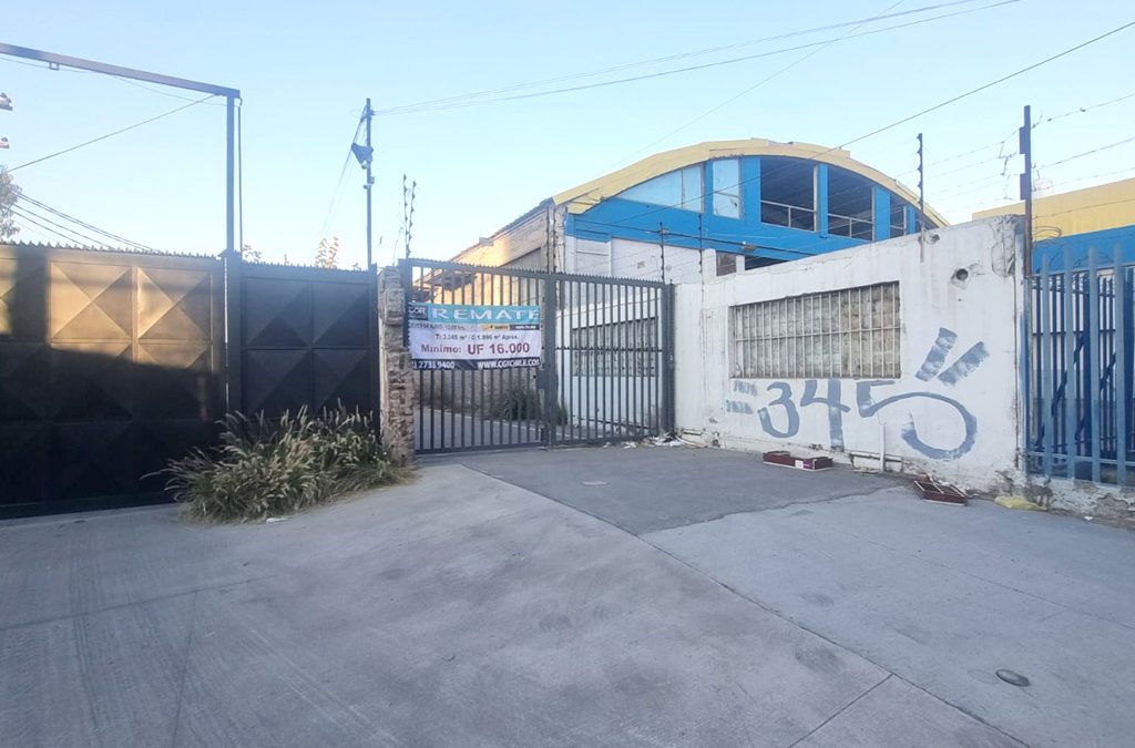 Remate Propiedad Industrial en San Joaquín