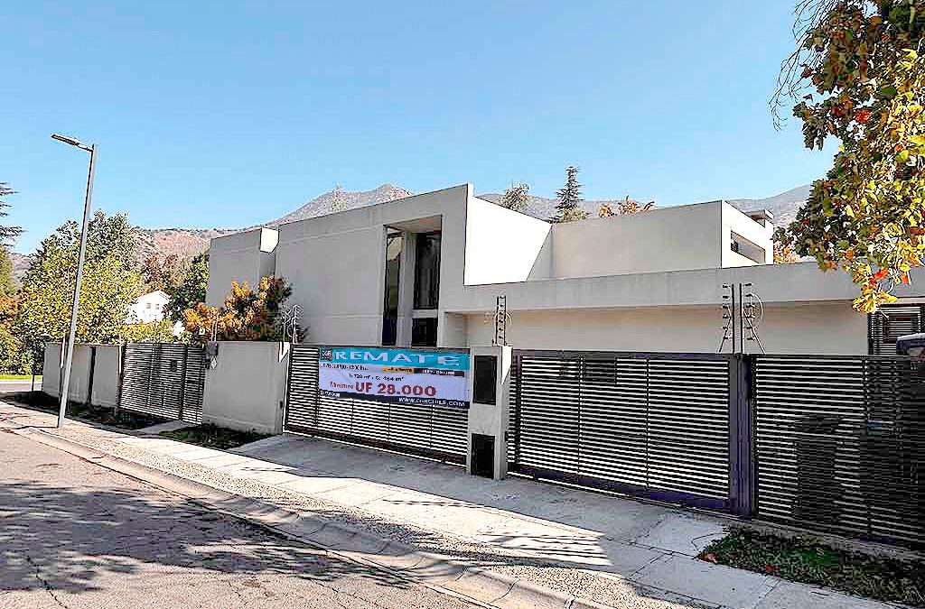 Remate Casa en Sta. María de Manquehue