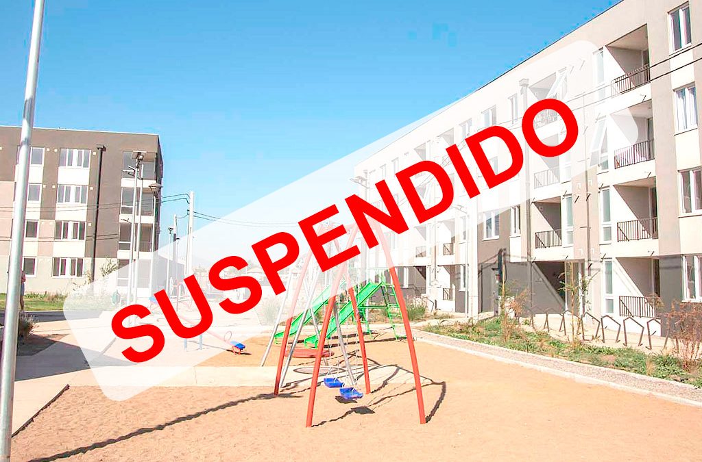 Remate Depto. en Padre Hurtado SUSPENDIDO