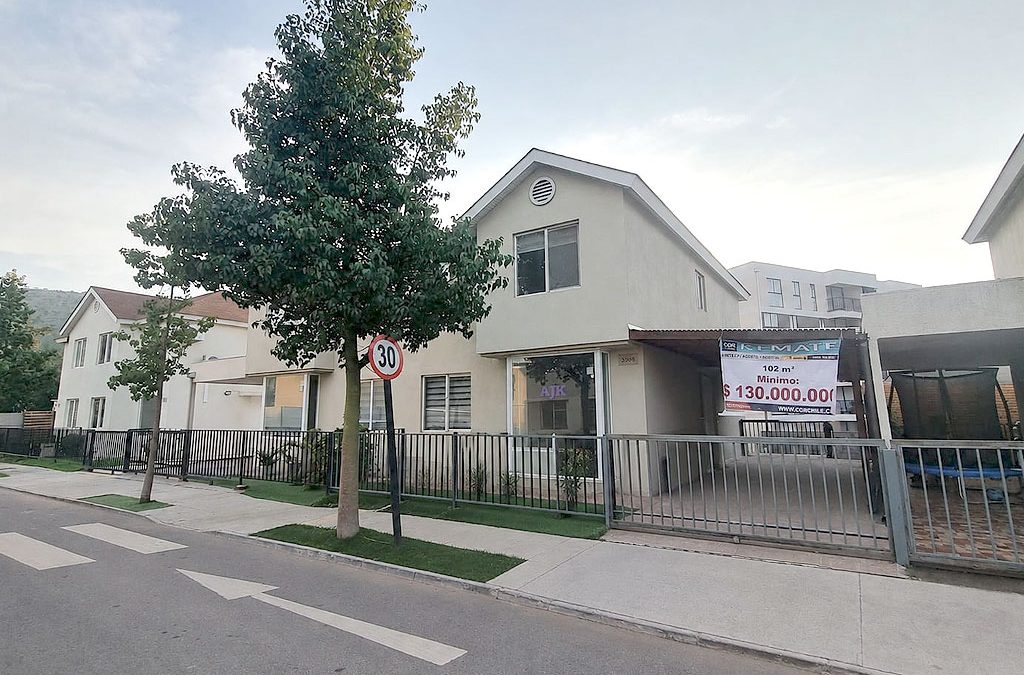 Remate Casa en Quilicura – Calle Pedro Riveros