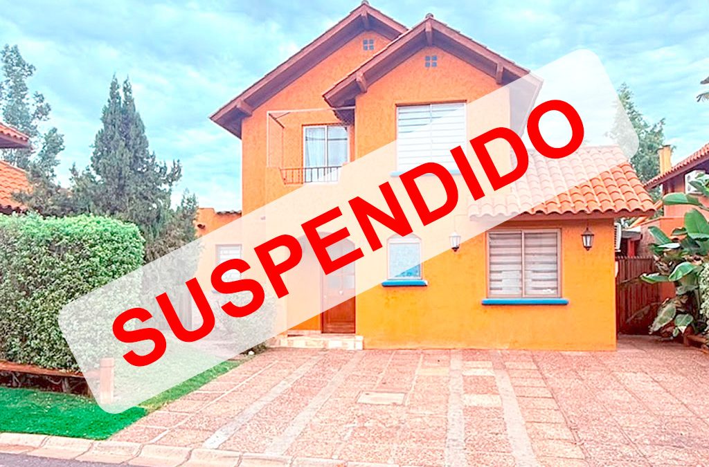 Remate Casa en Peñalolén (SUSPENDIDO)